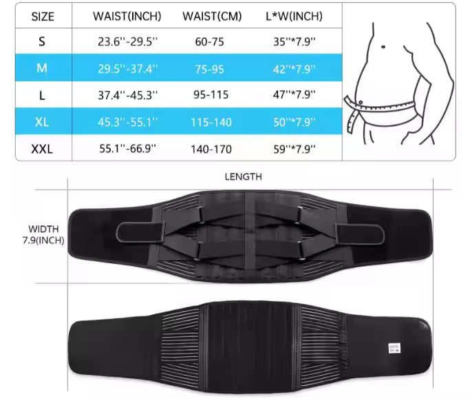 Ultimate Comfort Lumbar Support Belt